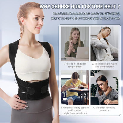 Indow™ Back Posture Corrector Belt For Men & Women