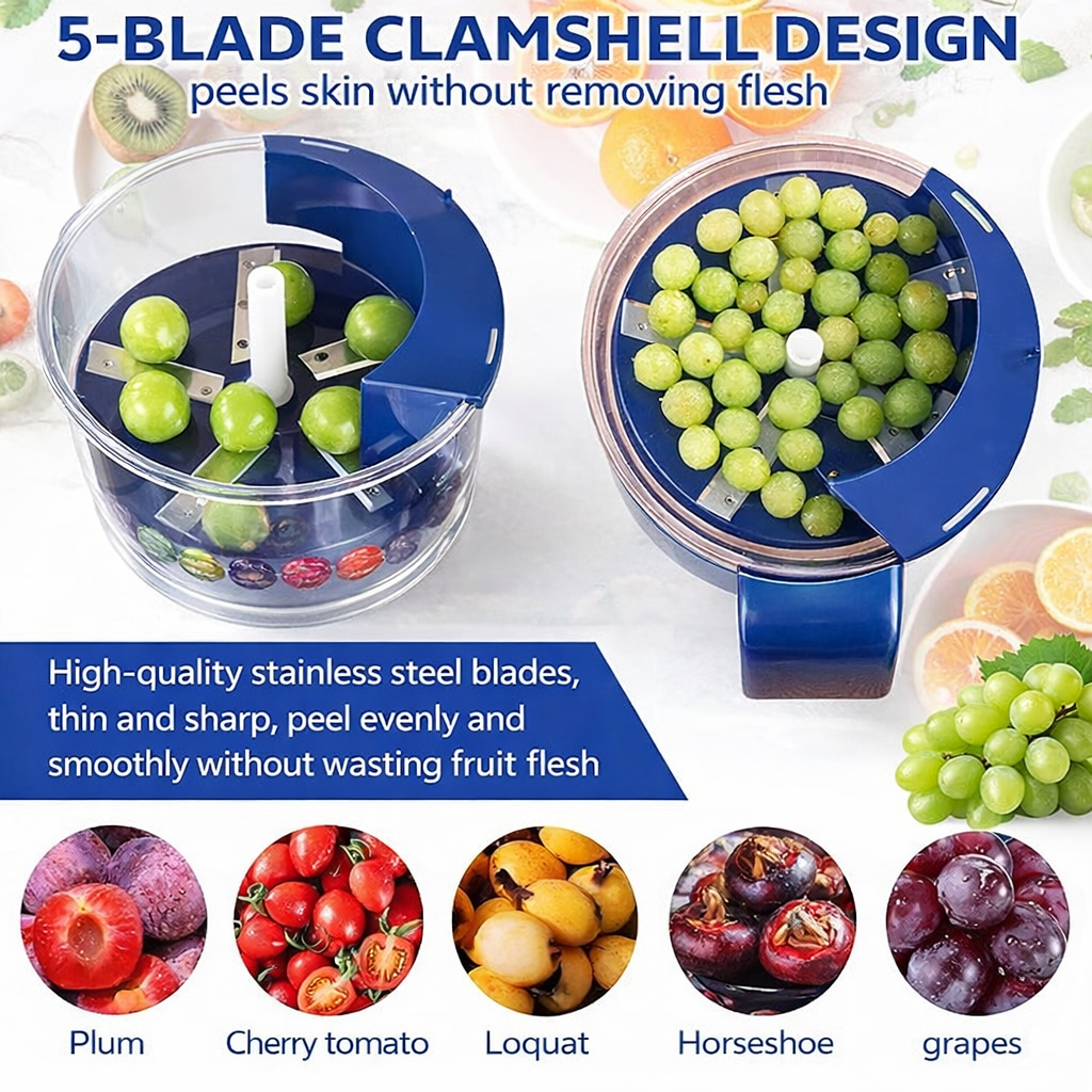 Indow™ Automatic Electric Fruit & Garlic Peeler